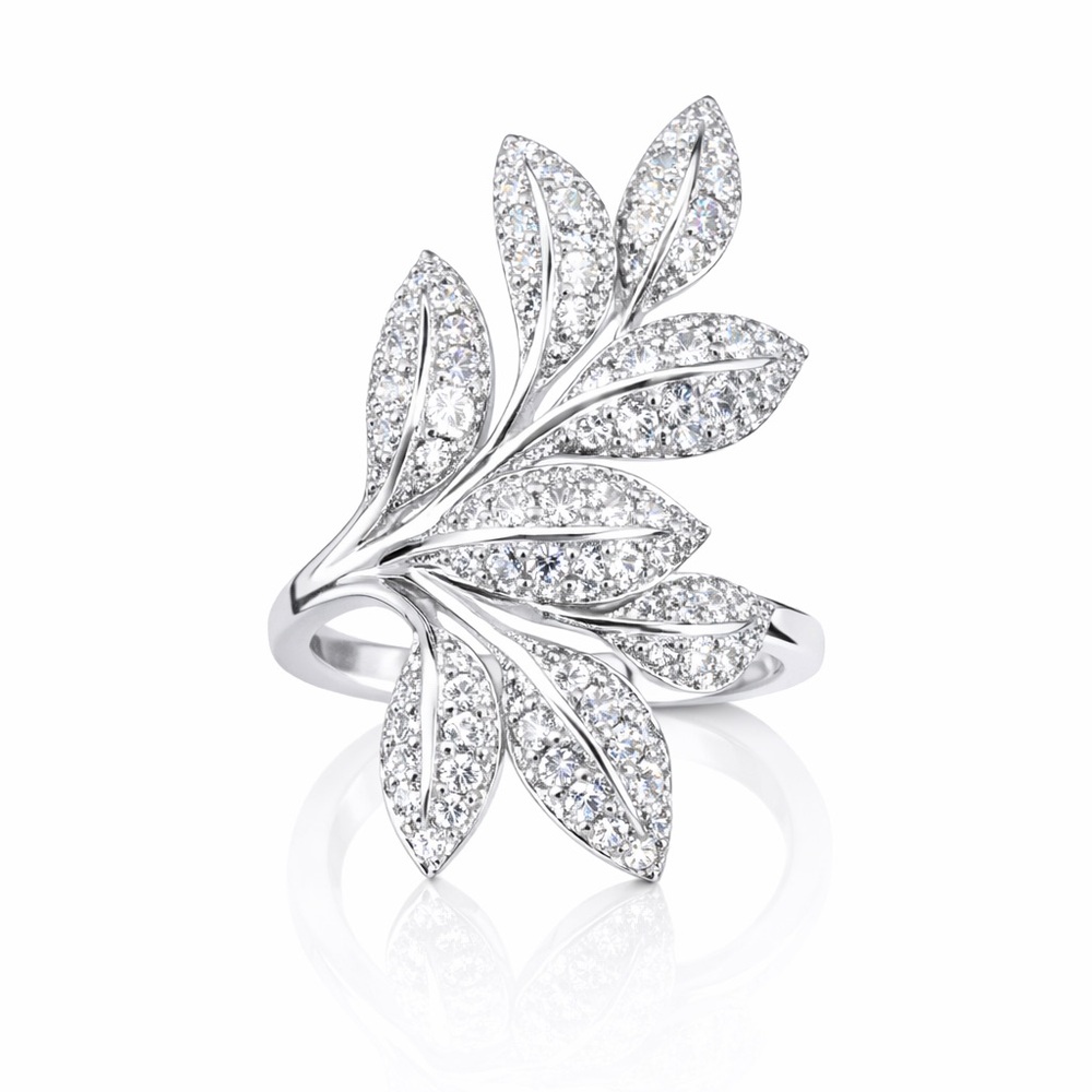 Beautiful Leaf Statement Ring - Picture 1 of 6